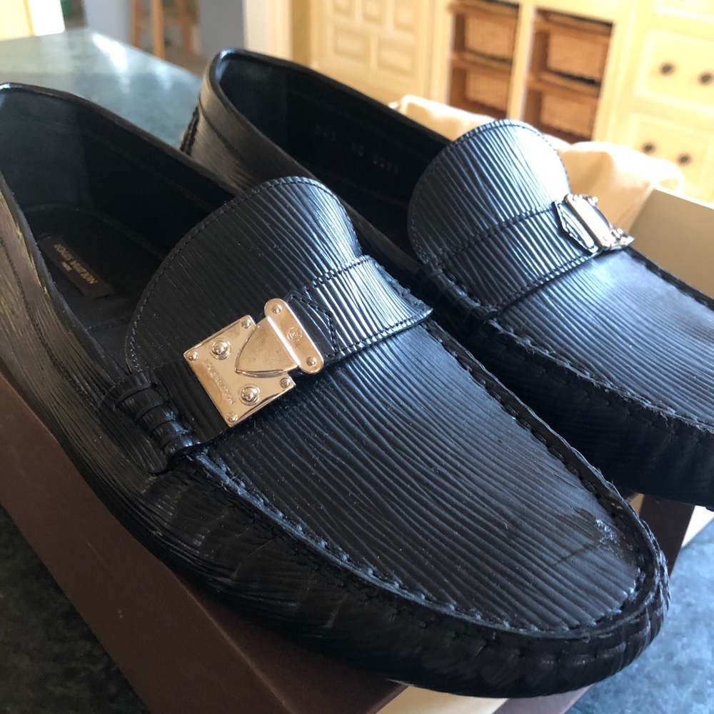 Women’s Louis Vuitton Vintage Patent Loafers NWTs